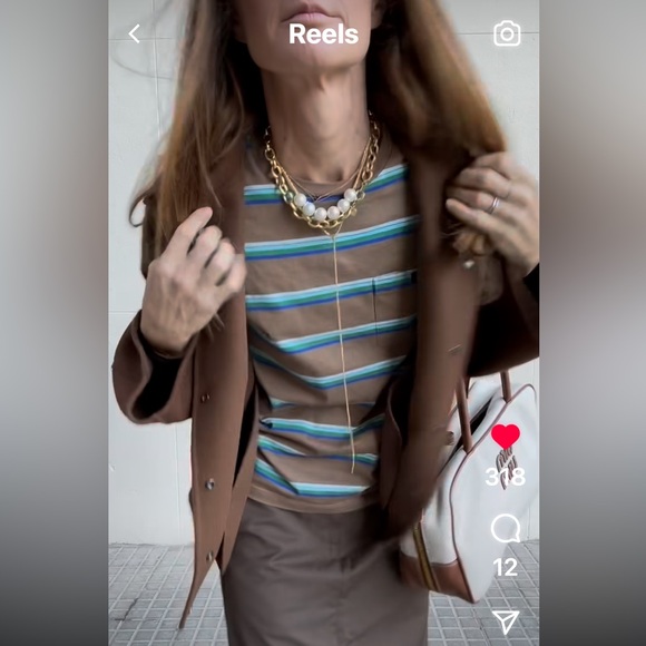 Luxury stripped teeshirt - Picture 16 of 16